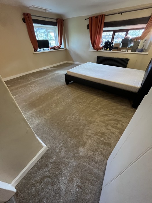 Carpet installation by Rainbow Flooring