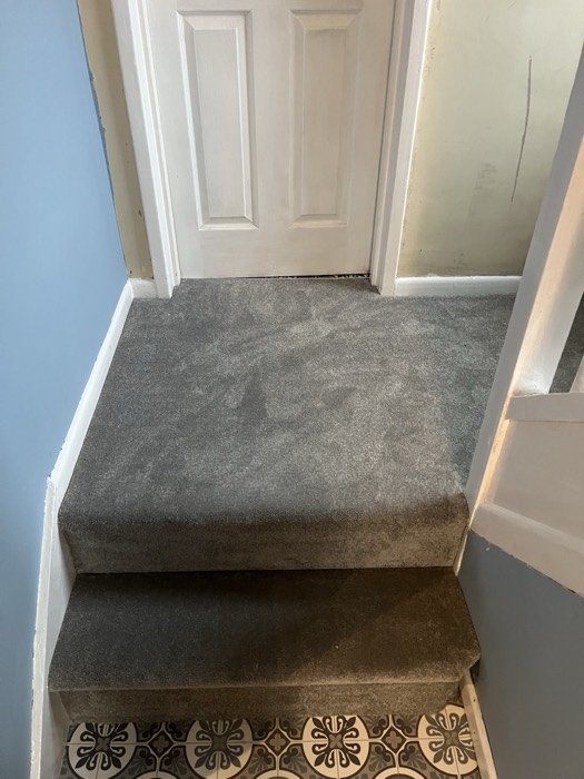 Carpet installation by Rainbow Flooring