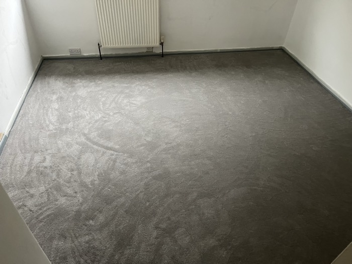 Carpet installation by Rainbow Flooring