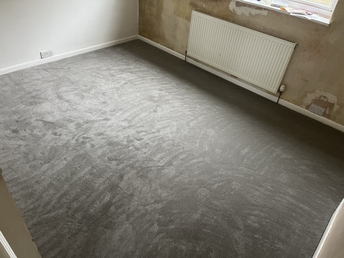 Carpet installation by Rainbow Flooring
