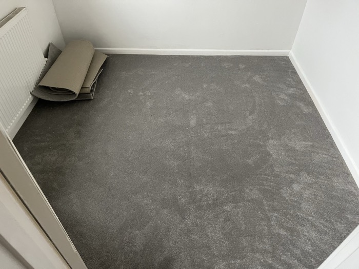 Carpet installation by Rainbow Flooring