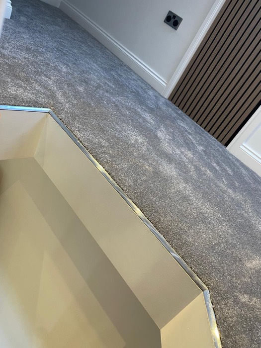 Carpet installation by Rainbow Flooring