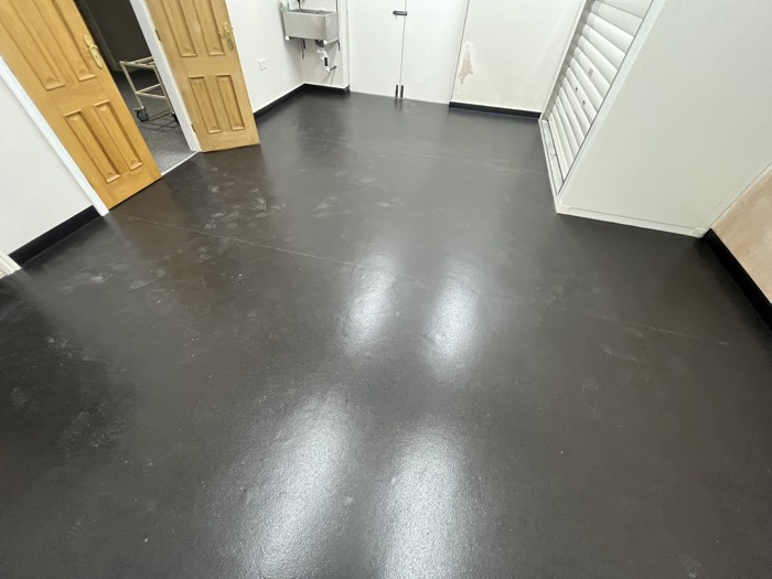 Commercial installation by Rainbow Flooring
