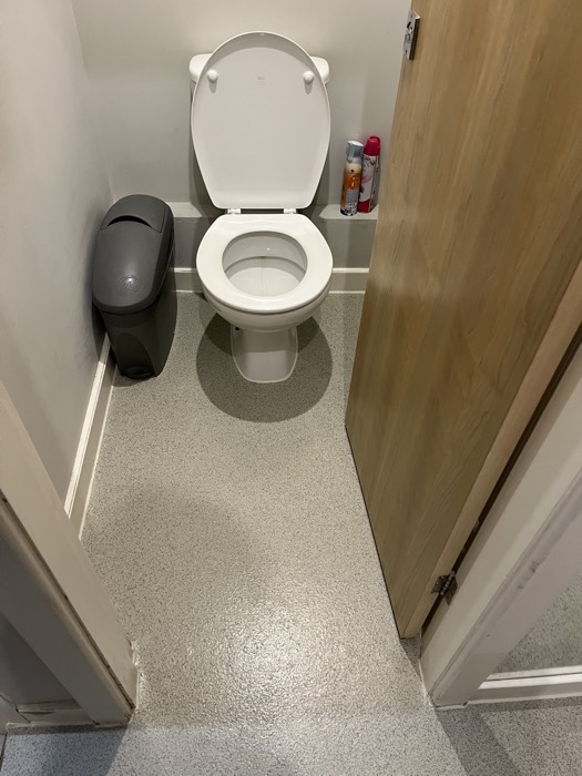 Commercial installation by Rainbow Flooring