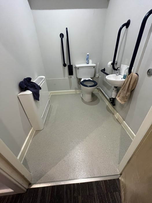 Commercial installation by Rainbow Flooring