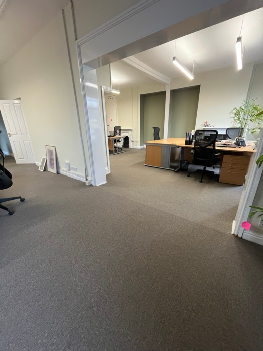 Commercial installation by Rainbow Flooring