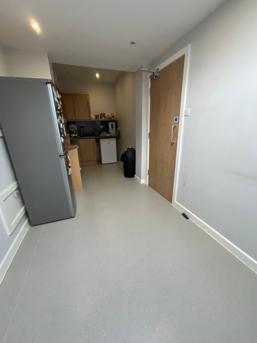 Commercial installation by Rainbow Flooring
