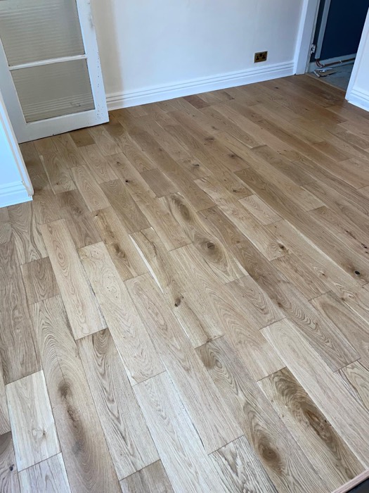 Laminate installation by Rainbow Flooring