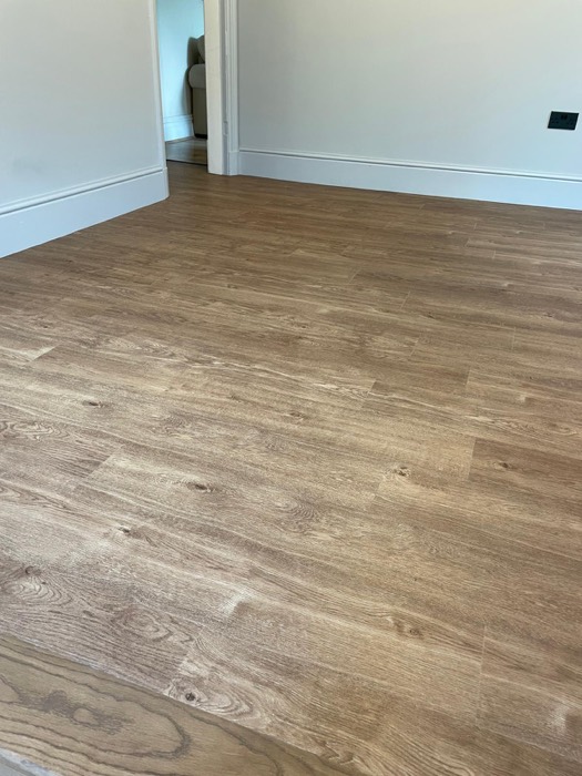 Laminate installation by Rainbow Flooring