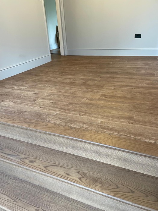 Laminate installation by Rainbow Flooring
