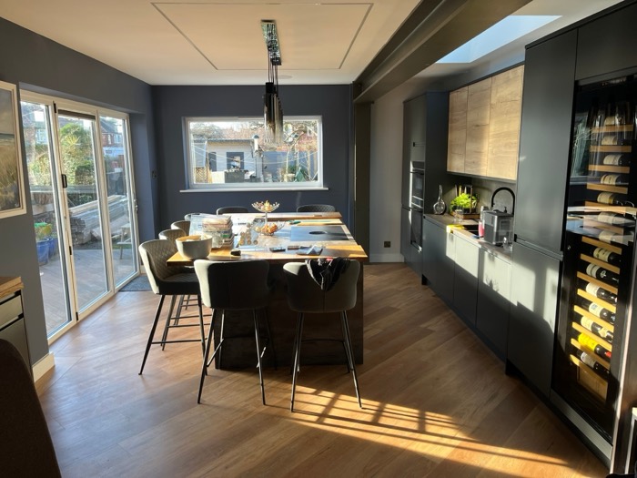LVT installation by Rainbow Flooring