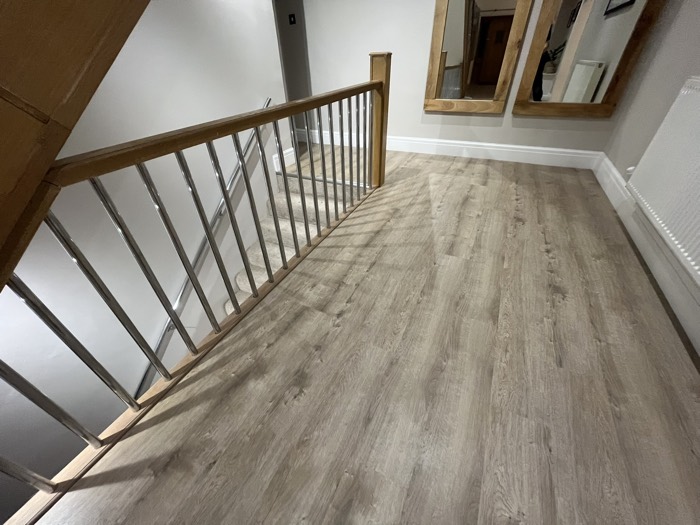 LVT installation by Rainbow Flooring