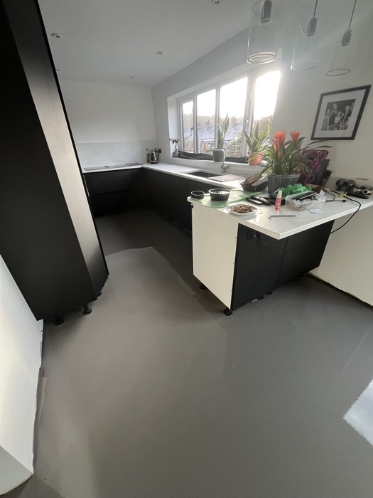 Floor preparation installation by Rainbow Flooring