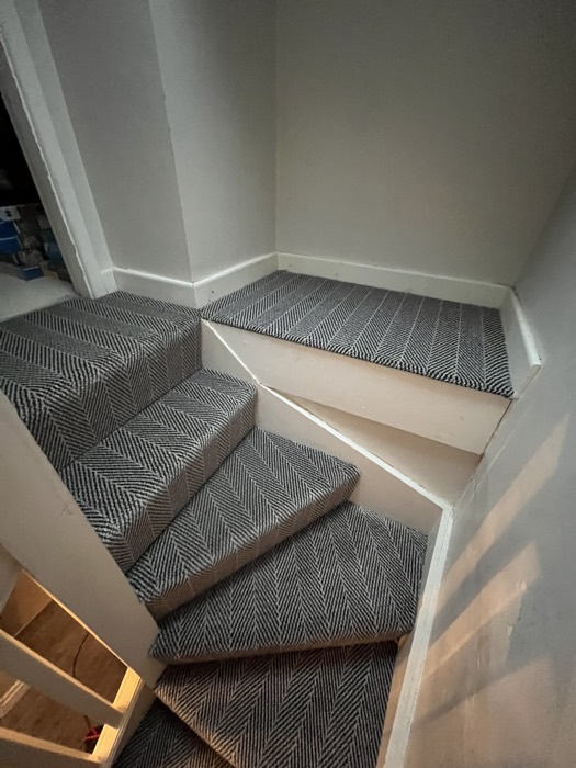 Stairs installation by Rainbow Flooring