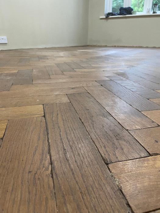 Engineered wood installation by Rainbow Flooring