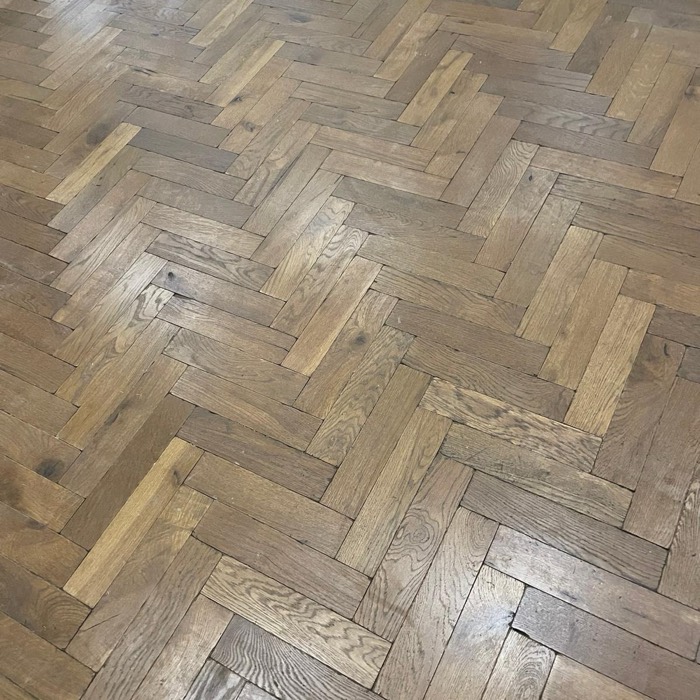 Engineered wood installation by Rainbow Flooring